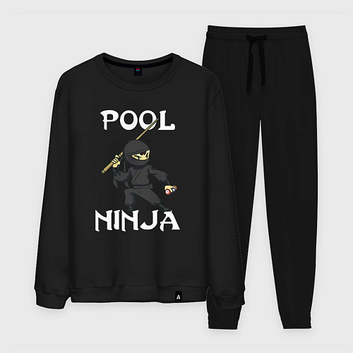 Мужской костюм POOL NINJA / Черный – фото 1