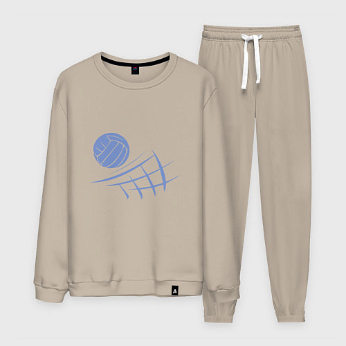 Мужской костюм Volleyball Block / Миндальный – фото 1