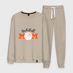 Костюм хлопковый мужской Basketball Mom, цвет: миндальный