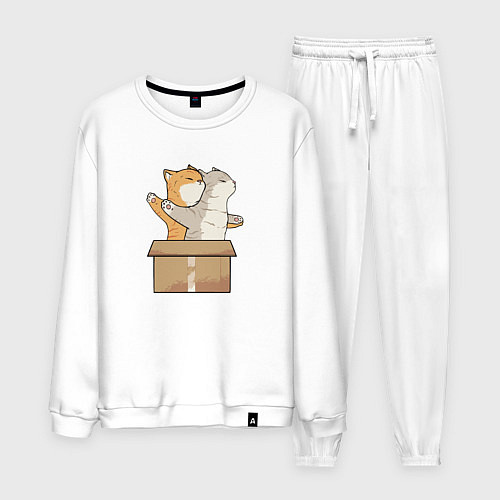 Мужской костюм Catanic / Белый – фото 1