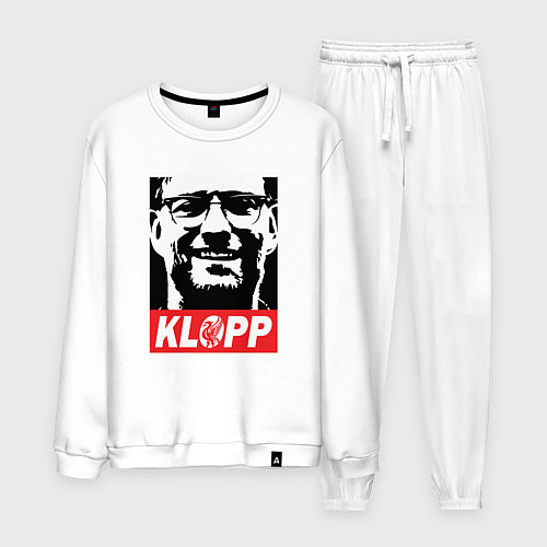 Мужской костюм Klopp / Белый – фото 1