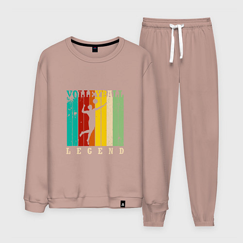Мужской костюм Volleyball Color / Пыльно-розовый – фото 1