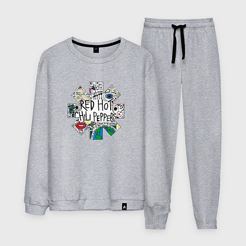 Мужской костюм RHCP - Really High & Crazy People / Меланж – фото 1