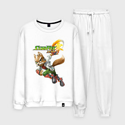 Костюм хлопковый мужской Star Fox Zero Nintendo Video game, цвет: белый