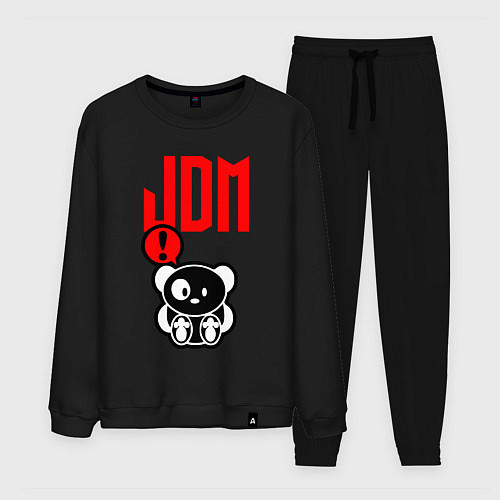 Мужской костюм JDM Panda Japan Bear / Черный – фото 1