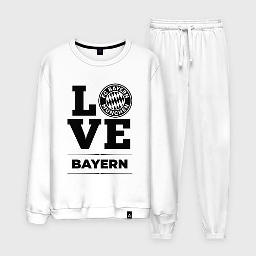 Мужской костюм Bayern Love Классика / Белый – фото 1