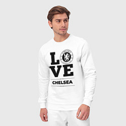 Костюм хлопковый мужской Chelsea Love Классика, цвет: белый — фото 2