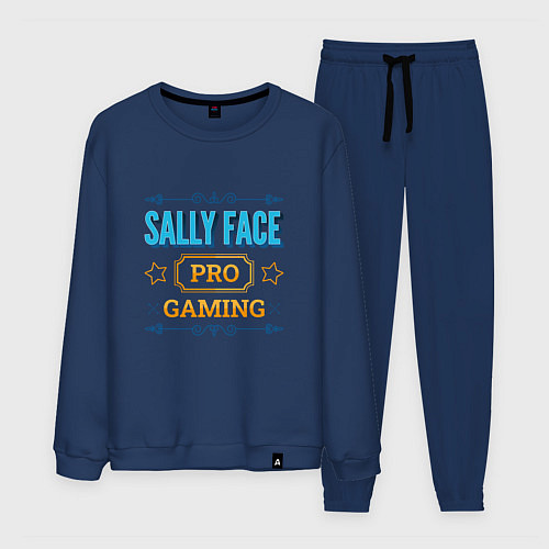 Мужской костюм Sally Face PRO Gaming / Тёмно-синий – фото 1