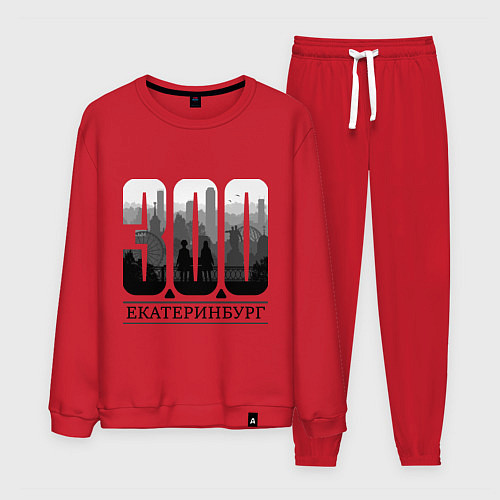 Мужской костюм 300-летие Екатеринбурга / Красный – фото 1