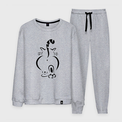 Мужской костюм Очень-очень важный кот / Меланж – фото 1