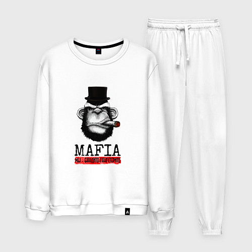 Мужской костюм Мафия - Mafia / Белый – фото 1