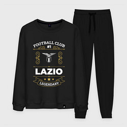 Костюм хлопковый мужской Lazio: Football Club Number 1, цвет: черный