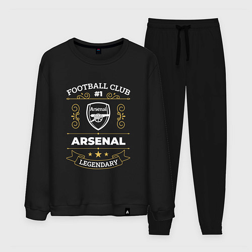 Мужской костюм Arsenal: Football Club Number 1 / Черный – фото 1