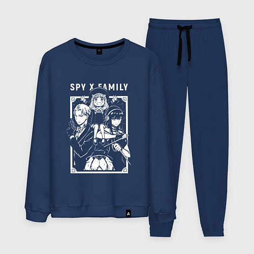 Мужской костюм СЕМЬЯ ШПИОНА SPY X FAMILY ANIME / Тёмно-синий – фото 1