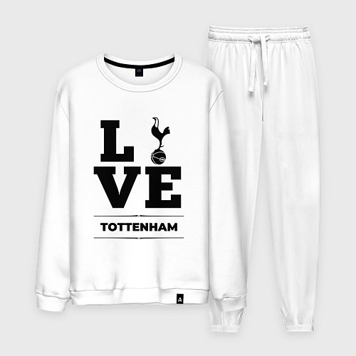 Мужской костюм Tottenham Love Классика / Белый – фото 1