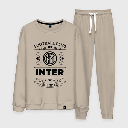 Мужской костюм Inter: Football Club Number 1 Legendary / Миндальный – фото 1