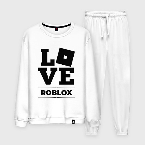 Мужской костюм Roblox Love Classic / Белый – фото 1