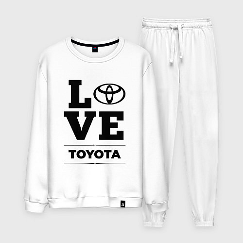 Мужской костюм Toyota Love Classic / Белый – фото 1