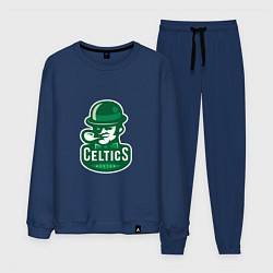 Костюм хлопковый мужской Celtics Team, цвет: тёмно-синий