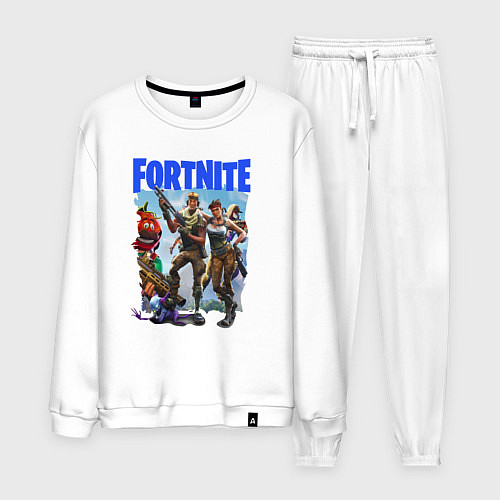 Мужской костюм FORTNITE ПЕРСОНАЖИ ИГРЫ / Белый – фото 1