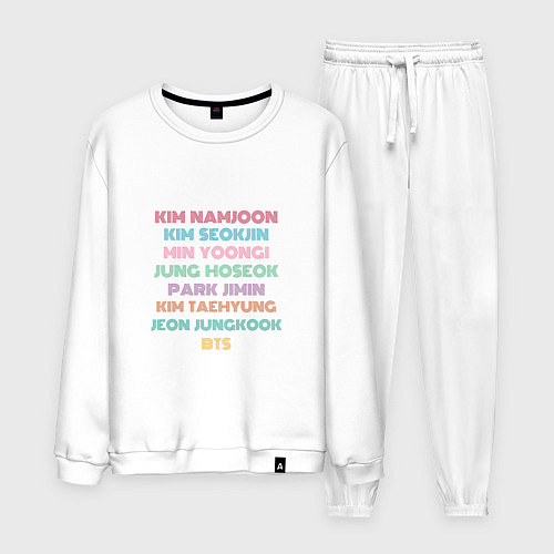 Мужской костюм BTS FANCHANT / Белый – фото 1