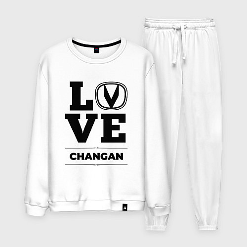 Мужской костюм Changan Love Classic / Белый – фото 1
