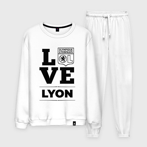 Мужской костюм Lyon Love Классика / Белый – фото 1
