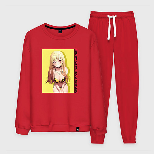 Мужской костюм Фарфоровая кукла влюбилась - Марин / Красный – фото 1