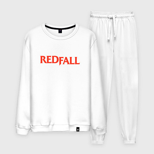 Мужской костюм Redfall logo / Белый – фото 1