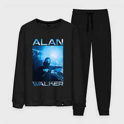 Костюм хлопковый мужской Alan Walker фото, цвет: черный