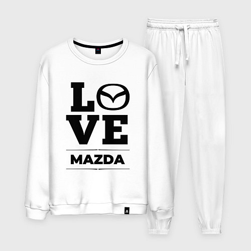 Мужской костюм Mazda Love Classic / Белый – фото 1