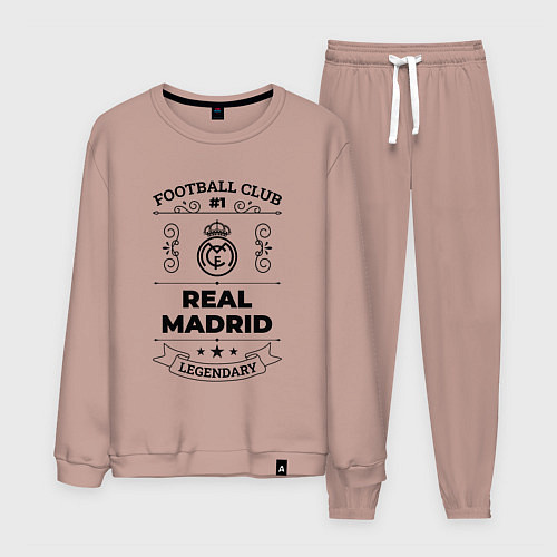 Мужской костюм Real Madrid: Football Club Number 1 Legendary / Пыльно-розовый – фото 1