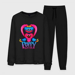 Костюм хлопковый мужской POPPY PLAYTIME HAGGY WAGGY AND KISSY MISSY ПОППИ П, цвет: черный