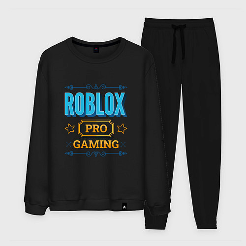 Мужской костюм Игра Roblox PRO Gaming / Черный – фото 1