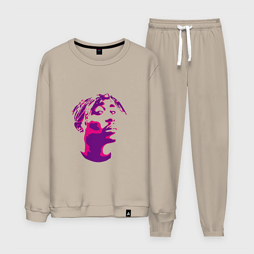 Мужской костюм 2pac in pink / Миндальный – фото 1