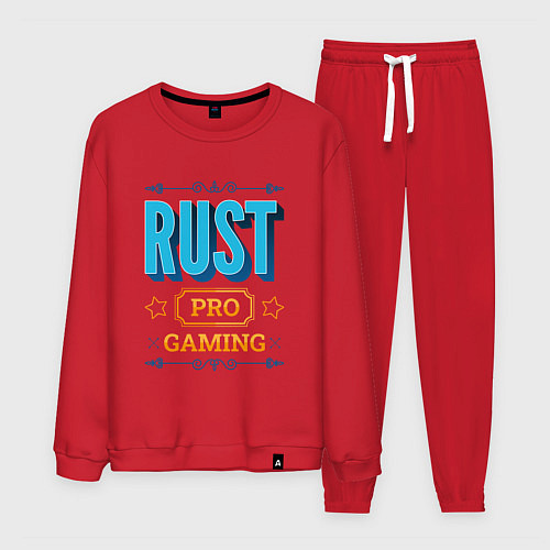 Мужской костюм Игра Rust PRO Gaming / Красный – фото 1