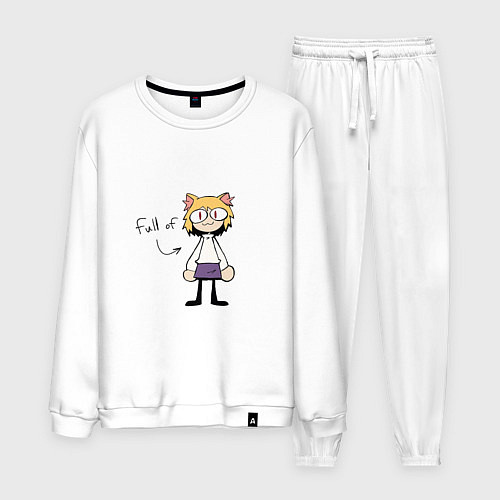 Мужской костюм Full of neco arc / Белый – фото 1