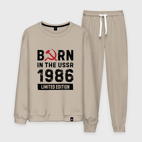 Мужской костюм Born In The USSR 1986 Limited Edition / Миндальный – фото 1