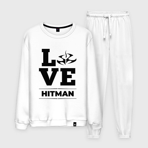Мужской костюм Hitman Love Classic / Белый – фото 1