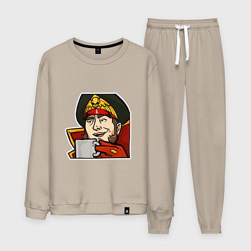 Мужской костюм Ciaphas Cain Mug mug / Миндальный – фото 1