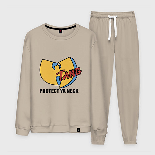 Мужской костюм Wu-Tang - Protect Ya Neck / Миндальный – фото 1