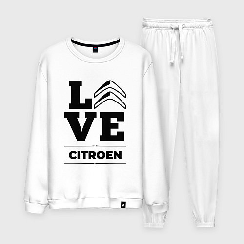 Мужской костюм Citroen Love Classic / Белый – фото 1