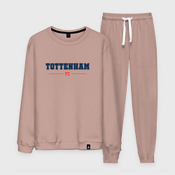 Костюм хлопковый мужской Tottenham FC Classic, цвет: пыльно-розовый