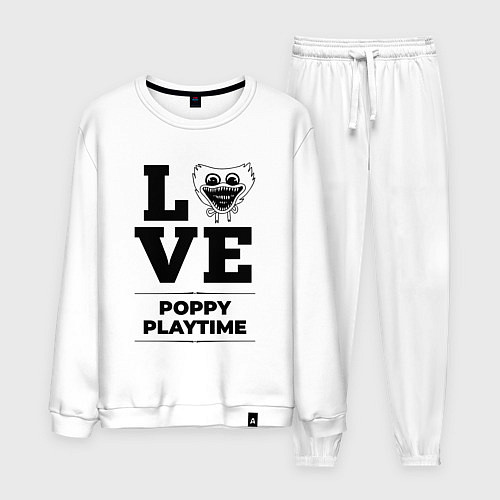 Мужской костюм Poppy Playtime Love Classic / Белый – фото 1