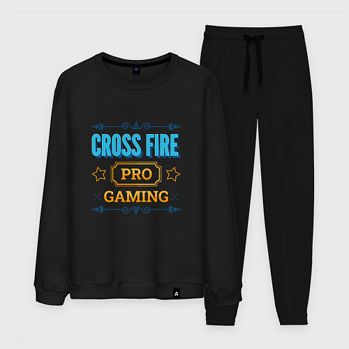 Мужской костюм Игра Cross Fire PRO Gaming / Черный – фото 1
