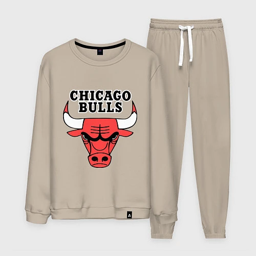 Мужской костюм Chicago Bulls / Миндальный – фото 1