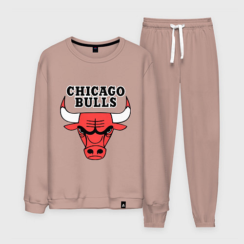 Мужской костюм Chicago Bulls / Пыльно-розовый – фото 1