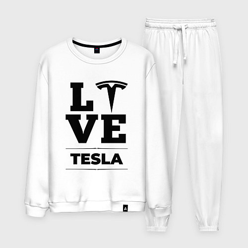 Мужской костюм Tesla Love Classic / Белый – фото 1