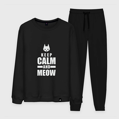 Мужской костюм Stray - Keep Calm / Черный – фото 1