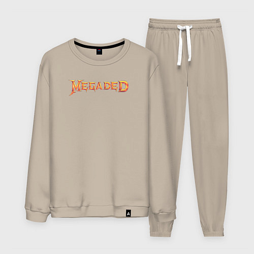 Мужской костюм MEGADED / Миндальный – фото 1